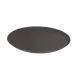 Thunder Group PLST1100BL Round Non‑Slip Serving Tray, 11" Diameter, Black Polypropylene Construction, NSF Certified 1 image