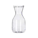Thunder Group PLTHCF100CC Traditional Carafe, 34 Oz. (1.0L), 9-3/4"H, Polycarbonate 1 image