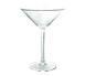 Thunder Group PLTHMT008C Martini Glass, 8 Oz., 6-5/8"H, Polycarbonate 1 image