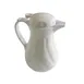 Thunder Group PLWS064WT Beverage Server, 1.9 Liter (64 Oz.), Double Wall Insulated, Push Button Lid - Set 1 image
