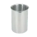 Thunder Group SLBM006 Bain Marie Pot, 8.25 Quart, Polished Exterior And Satin Interior Stainless Steel 1 image