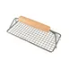 Thunder Group SLBP0804W Bacon Press, 8" X 4", Chrome-Plated, Wood Handle 1 image