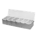 Thunder Group SLCN006 Bar Condiment Dispenser, Countertop Design, 6-Compartment 1 image