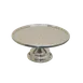 Thunder Group SLCS001 Cake Stand, 13-1/4" Dia., Stainless Steel, Mirror Finish 1 image