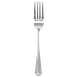 Thunder Group SLDK106F Dinner Fork, 7.52", 4-Tine, Simple Line-Trimmed Handle - Dozen 1 image