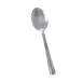 Thunder Group SLDO004 Dessert Spoon, 6.97", Medium-Weight, Simple Line-Trimmed Handle - Dozen 1 image