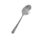 Thunder Group SLDO011 Tablespoon, 7.87", Medium-Weight, Simple Line-Trimmed Handle - Dozen 1 image