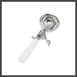 Thunder Group SLDS006 Disher, 5-1/3 Oz. #6, Thumb Press, White 1 image