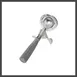 Thunder Group SLDS008 Disher, 4 Oz. #8, Thumb Press, Grey 1 image