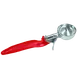 Thunder Group SLDS024L Disher, 1-1/3 Oz. #24, Lever, Red 1 image