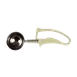 Thunder Group SLDS210G Disher, Size-10, 3-1/4 Oz., Round Bowl, Ivory 1 image