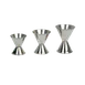 Thunder Group SLJG002 Jigger, 3/4 Oz. & 1-1/2 Oz., Rolled Edge, Stainless Steel 1 image