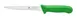 Thunder Group SLKF404GR Boning Knife, 6" Blade, Narrow, Polypropylene Handles, Green 1 image