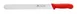 Thunder Group SLKF418RD Slicer, 12" Blade, Wavy Edge, Red Polypropylene Handles 1 image