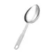 Thunder Group SLMS100V Measuring Scoop, 1 Cup, 11" Long, Oval, Stainless Steel 1 image