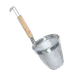 Thunder Group SLNS002 Noodle Skimmer, 5-1/2" X 5-1/2", Mesh Wire, Built-In Hook Hanger 1 image