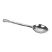 Thunder Group SLSBA311 Basting Spoon, 15" L, Solid, Flat Handle, Stainless Steel 1 image