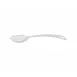 Thunder Group SLSBA413 Basting Spoon, 11", Perforated, Curved Handle, Stainless Steel 1 image