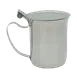 Thunder Group SLSR210 Stacking Teapot, 10 Oz., Hinged Cover, Stainless Steel 1 image