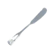 Thunder Group SLSS011 Butter Knife, 18/0 Stainless Steel, Mirror-Finish, Sea Shell - Dozen 1 image