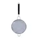 Thunder Group SLSTN5110PB Strainer, 10" Dia. Single Fine Mesh, Black Plastic Handle, Stainless Steel 1 image