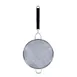 Thunder Group SLSTN5210PB Strainer, 10" Dia. Double Fine Mesh, Black Plastic Handle, Stainless Steel 1 image