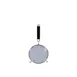 Thunder Group SLSTN5306PB Strainer, 6" Dia. Single Medium Mesh, Black Plastic Handle, Stainless Steel 1 image