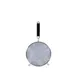 Thunder Group SLSTN5408PB Strainer, 8" Dia. Double Medium Mesh, Black Plastic Handle, Stainless Steel 1 image