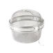 Thunder Group SLTB005 Tea Strainer, 4-3/8" Dia., Tea Ball With Chain And Mesh Lining 1 image