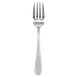 Thunder Group SLTE107 Salad Fork, 6.22", Simple Line-Trimmed Handle, 18/0 Stainless Steel - Dozen 1 image
