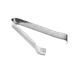Thunder Group SLTG712 Pom Tongs, 12"L, One-Piece, Stainless Steel 1 image