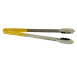 Thunder Group SLTG816Y Utility Tongs, 16" L, One-Piece, Non-Slip, Yellow 1 image