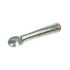 Thunder Group SLTHDP012 Dipper, 3 Oz. Capacity, One-Piece, Cast Aluminum, Yellow End Handle 1 image