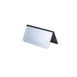 Thunder Group SLTS3151 Table Tent Sign "Blank", 3"L X 1-1/2"H, Stainless Steel 1 image