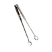 Thunder Group SLTTBN024 Bar-B-Q Tongs, 9-1/2"L, One-Piece, Stainless Steel 1 image