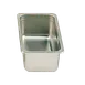 Thunder Group STPA2134 Steam Table Pan, 1/3 Size, 4" Deep, Anti-Jam, 18/8 Stainless Steel 1 image