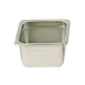Thunder Group STPA2164 Steam Table Pan, 1/6 Size, 4" Deep, Anti-Jam, 18/8 Stainless Steel 1 image