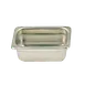 Thunder Group STPA2192 Steam Table Pan, 1/9 Size, 2-1/2" Deep, Anti-Jam, 18/8 Stainless Steel 1 image