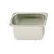 Thunder Group STPA2194 Steam Table Pan, 1/9 Size, 4" Deep, Anti-Jam, 18/8 Stainless Steel 1 image