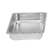 Thunder Group STPA3122 Steam Table Pan, 1/2 Size, 2-1/2" Deep, Anti-Jam, 18/8 Stainless Steel 1 image