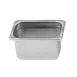 Thunder Group STPA3194 Steam Table Pan, 1/9 Size, 4" Deep, Anti-Jam, 18/8 Stainless Steel 1 image