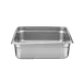 Thunder Group STPA3234 Steam Table Pan, 2/3 Size, 4" Deep, Anti-Jam, 18/8 Stainless Steel 1 image
