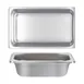 Thunder Group STPA4004 Steam Table Pan, Full Size, 4" Deep, Anti-Jam, 18/8 Stainless Steel 1 image