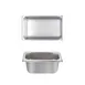 Thunder Group STPA4142 Steam Table Pan, 1/4 Size, 2-1/2" Deep, Anti-Jam, 18/8 Stainless Steel 1 image