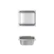 Thunder Group STPA4162 Steam Table Pan, 1/6 Size, 2-1/2" Deep, Anti-Jam, 18/8 Stainless Steel 1 image