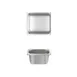 Thunder Group STPA4164 Steam Table Pan, 1/6 Size, 4" Deep, Anti-Jam, 18/8 Stainless Steel 1 image