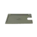 Thunder Group STPA5230CS Steam Table Pan Cover, 2/3 Size, Slotted With Handle, Reinforced Corners 1 image