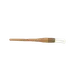 Thunder Group WDPB006N Pastry Brush, 1" Round, Sterilized Nylon Bristles, Bound By Brown Plastic Ferrule 1 image
