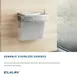 Elkay EZSG8S 19" Wall Mount ADA Cooler Non-filtered Refrigerated - Stainless / 8 GPH  5 image