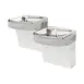 Elkay LZSTLDDSC Wall Mount Versatile Bi-level ADA Cooler, Filtered / Non-refrigerated / Light Gray  4 image